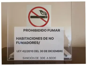 Habitaciones de no fumadores